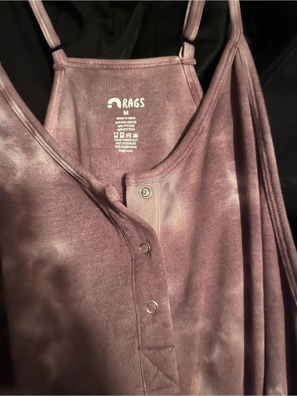 Rags Tie-Dye purple Utility Jumpsuit - Picture 2 of 6